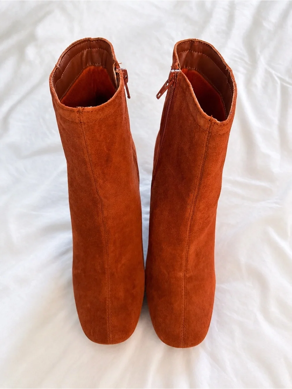 Urban Outfitters Rust Suede Ankle Booties US 9